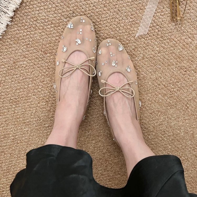 Elegante Damen-Ballerinas mit  – Summer Clothing Stores Bewertung und Preis