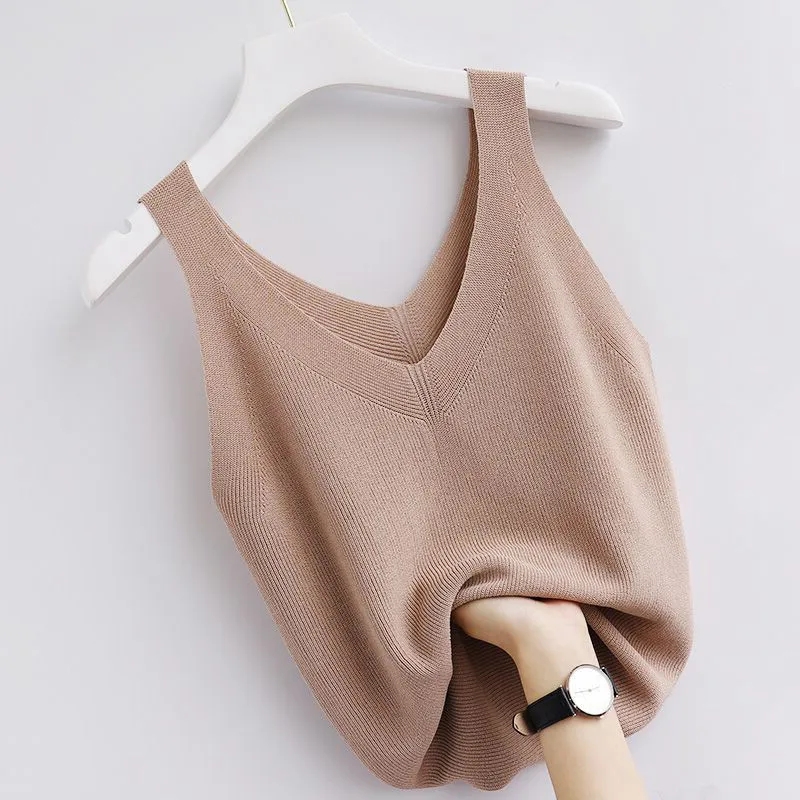 Stricken Vintage Tank Top V-au – Summer Zara Bewertung und Preis