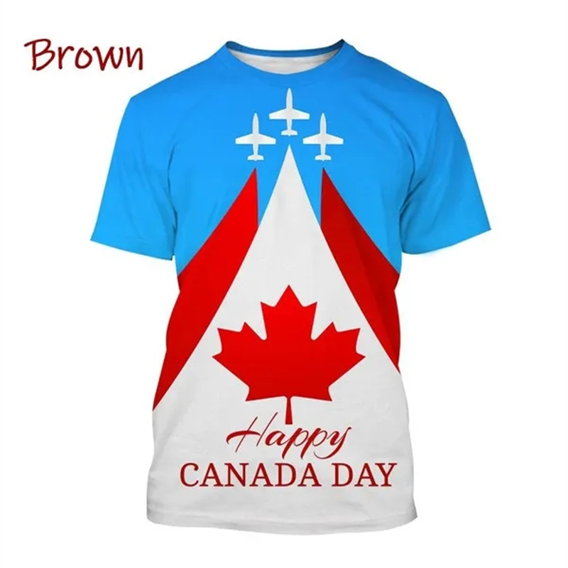 I Love Canada Flag Graphic T S – Summer Clothing Women Canada Bewertung und Preis